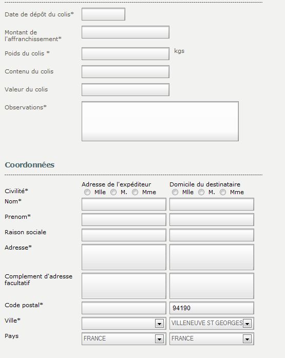 colis colissimo Contact service clients