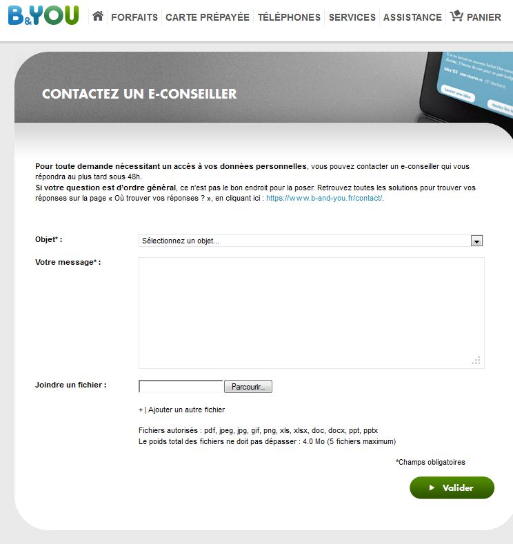 comment avoir le code puk b and you