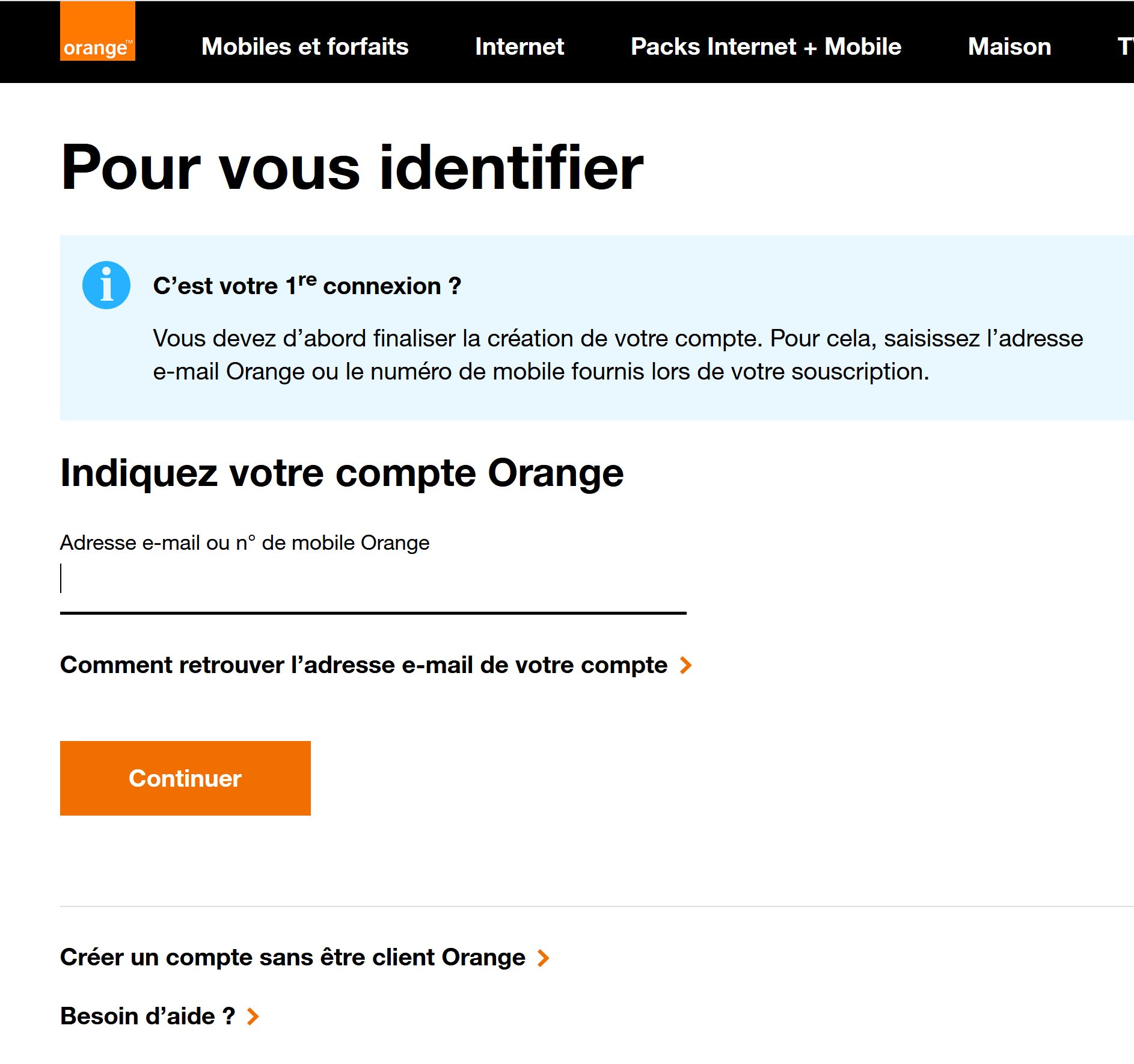Introduce 52+ imagen portail orange mail identifiez vous - fr ...